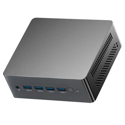 AOOSTAR N9N Pro Mini PC, Intel Core i3-N305, 8 mag, akár 3.8GHz, 16GB RAM, 512GB SSD, HDMI+DP, 4K, WiFi 5, BT 4.2, USB, RJ45, jack