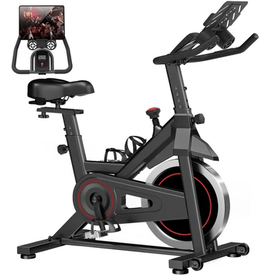 ROBORE CBX10 szobakerékpár, 136 kg teherbírás, csendes szíjhajtás, kényelmes ülés, iPad és palacktartó