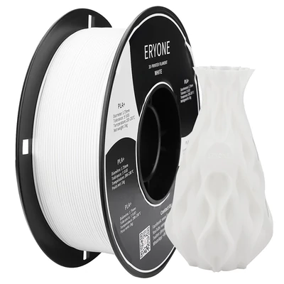 ERYONE PLA+ 3D nyomtató filament 1kg - fehér