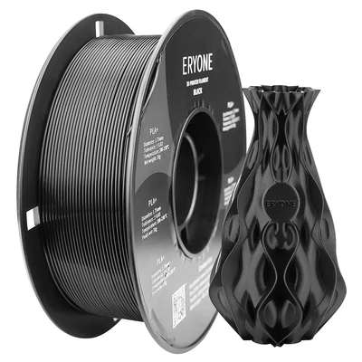 ERYONE PLA+ 3D nyomtató filament 1kg - fekete