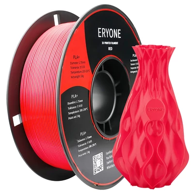 ERYONE PLA+ nyomtató filament 1kg - piros