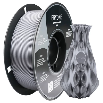 ERYONE PLA+ 3D nyomtató filament 1kg - szürke
