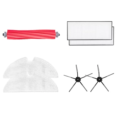 Roborock Q7 Max / Q7 Max+ tartozékszett fekete (1 fő kefe, 2 oldalkefe, 2 felmosó, 2 szűrő)