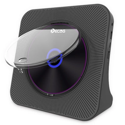 Kecag KC-806 asztali CD lejátszó LED kijelzővel, Bluetooth 5.0, távirányító, FM rádió, MP3, USB, fejhallgató kimenet