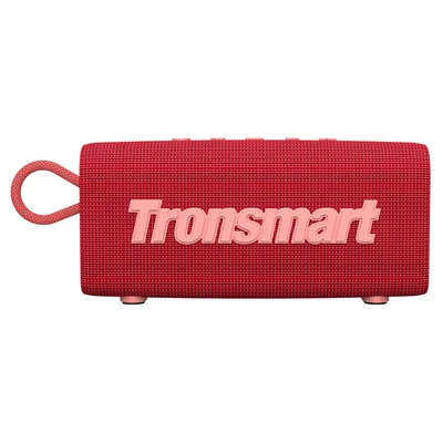 Tronsmart Trip 10W hordozható Bluetooth 5.3 hangszóró, IPX7 vízálló - piros