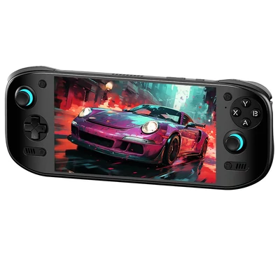 AYN Odin 2 Portal kézi játékkonzol, 7" 1080p 120Hz OLED érintőkijelző, 12GB RAM, 512GB tárhely, 8000mAh, Android 13, WiFi 7, BT 5.3 – Fekete