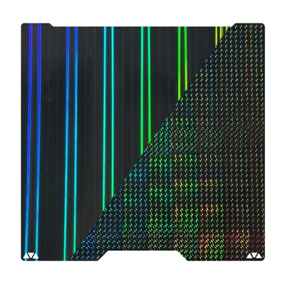 FYSETC 355x346mm nyomtató felépítőlap Bambu Lab H2D-hez - Sugár+fantom