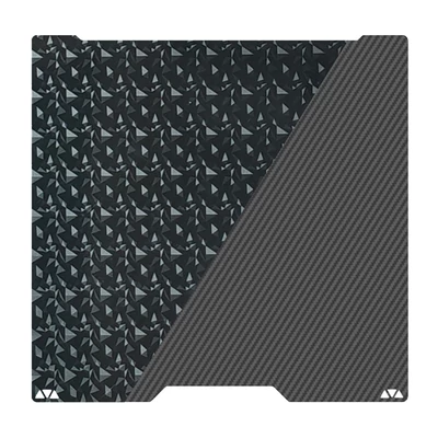 FYSETC 355x346mm nyomtató felépítőlap Bambu Lab H2D-hez - Gyémánt+karbonszál