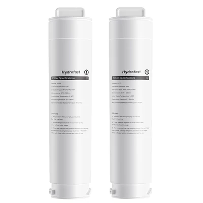 2 db Hydrofast HF03 kompozit szűrőbetét W100 víztisztítóhoz – hatékony vízszűrés, tartós szűrőelem