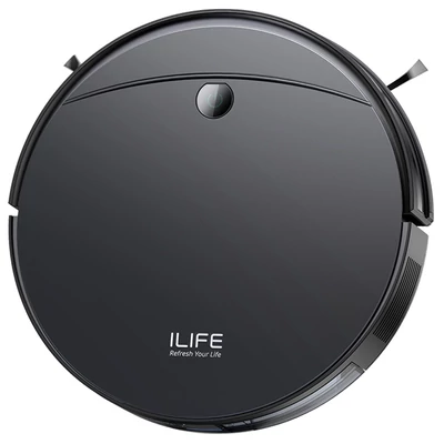 ILIFE V10 robotporszívó, 5000Pa szívóerő, 120 perc üzemidő, giroszkópos navigáció, önálló töltés, WiFi, applikáció, Alexa vezérlés