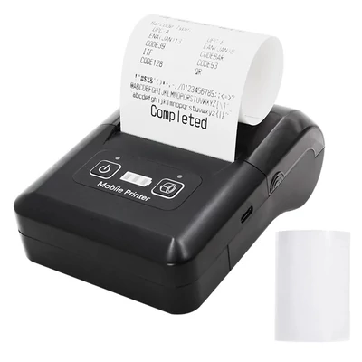 H20 58mm kompakt hőnyomtató, vezeték nélküli Bluetooth és USB, étterem, kiskereskedelem, kisvállalkozás számára