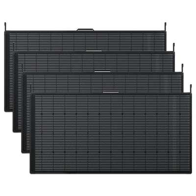 LANPWR 180W rugalmas napelem, 4 db – hordozható, nagy teljesítményű solar panel készlet