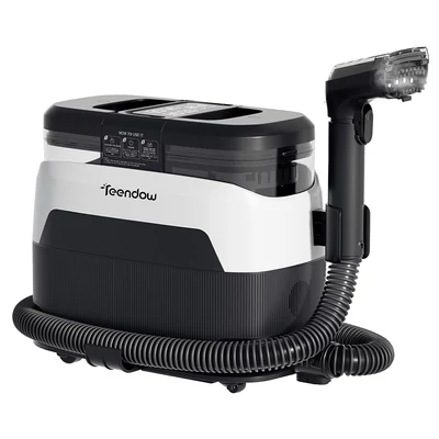 Teendow C6 Max 3az1-ben kárpittisztító és szőnyegtisztító, 1650W gőzerő, 12000Pa szívóerő, dupla tartály, állatbarát