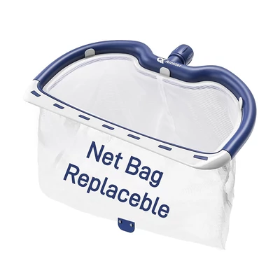 Ainkter 18” medenceszűrő háló, cserélhető erős szövet, gyors lehullott törmelék eltávolítás, felszíni és földbe épített medencékhez