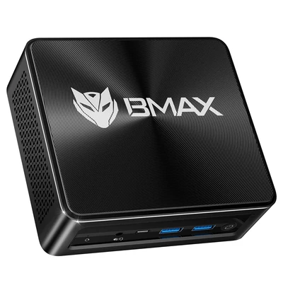 BMAX B7A Pro Mini PC, Ryzen 5 7430U, 16GB RAM, 512GB SSD, 4K Tripla kijelző, WiFi 6, Bluetooth 5.2