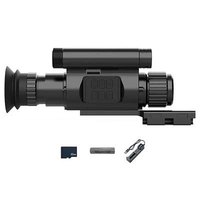 Digitális éjjellátó monokulár 940nm infravörös lézerrel, 1080P videóval, 4X digitális zoom, max. 8 óra üzemidő - 50mm átmérő