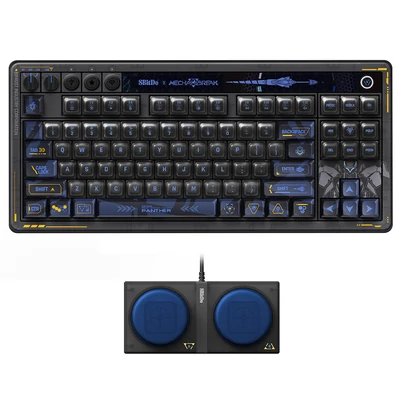 8BitDo Retro 87 Mechanikus Billentyűzet Mecha BREAK – RGB Háttérvilágítású Gaming Billentyűzet, Vezeték Nélküli Bluetooth 5.0/2.4G/Vezetékes