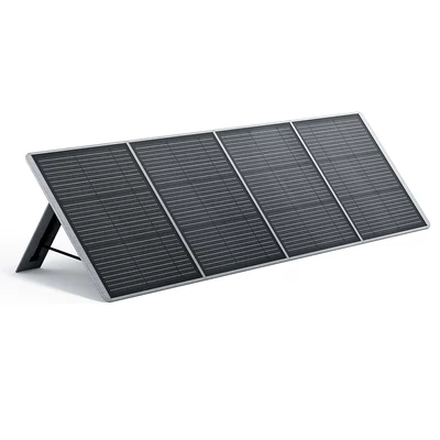 AFERIY ‎AF-S200A1 200W hordozható, összehajtható napelem, 23% energiahatékonyság, IP65 vízálló, állítható tartóval
