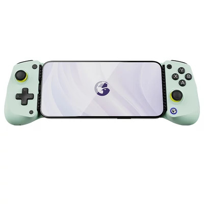 GameSir X5 Lite vezetékes Type-C mobil játékvezérlő, Hall Effect karokkal, Turbo funkcióval, átvezető töltéssel - Zöld