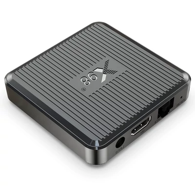 X98Q TV Box Android 11, Amlogic S905W2, 4 magos, 2GB RAM, 16GB tárhely, 2.4G/5G WiFi, 4K AV1 médialejátszó