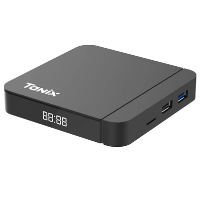 TANIX W2 TV Box Android 11, 4GB RAM 64GB ROM, Amlogic S905W2, Cortex A53, Dual WiFi médialejátszó