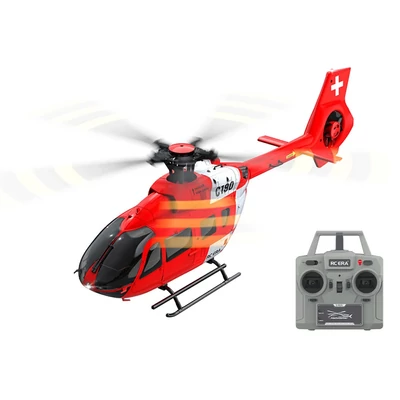 RC ERA C190 giroszkópos, stabilizált RC helikopter - piros