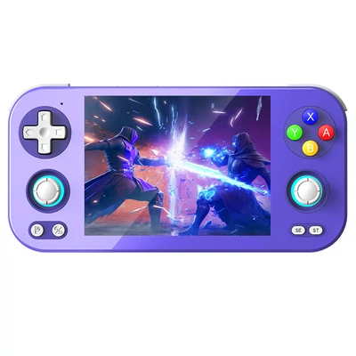 ANBERNIC RG476H retro AI játékkonzol, 4.7" 120Hz kijelző, Android 13, 8GB RAM 128GB tárhely, többplatformos emuláció -  Indigó