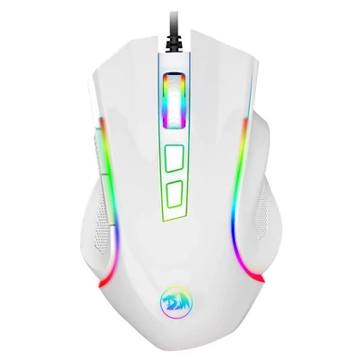 Redragon M602AW-RGB Griffin gamer egér – RGB háttérvilágítás, ergonomikus kialakítás, 7 programozható gomb, 7200 DPI