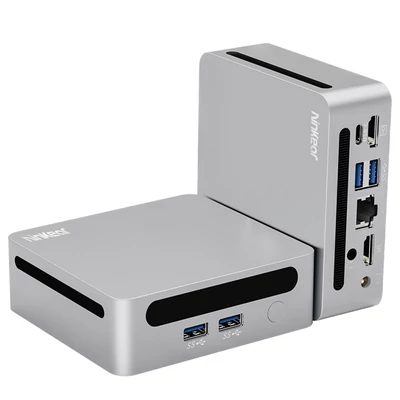 Ninkear N4 Mini PC, AMD Ryzen 5 4600H, 16GB RAM, 512GB SSD, 8K/4K kijelző, WiFi 6, Bluetooth 5.2