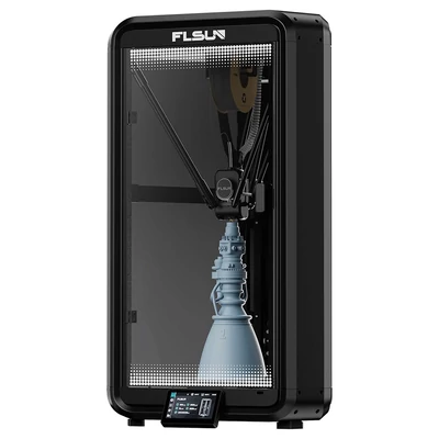 FLSUN T1 Pro 1000mm/s Ultragyors Delta 3D nyomtató, 260×260×330mm, CPAP turbó ventilátor, AI érzékelés, 300℃ magas hőfokú hotend