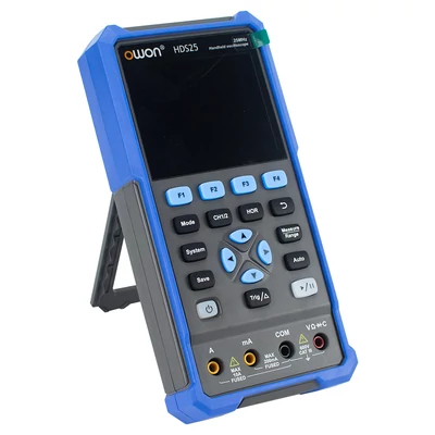 OWON HDS25 2 az 1-ben digitális multiméter (2 csatornás oszcilloszkóp), 25 MHz, 250 MSa/s