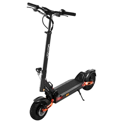 Joyor T10 elektromos roller, 2×1000W motorral, 60V 18Ah akkumulátorral, 60 km/h sebesség, 75 km hatótáv, hidraulikus fékek és rugózás