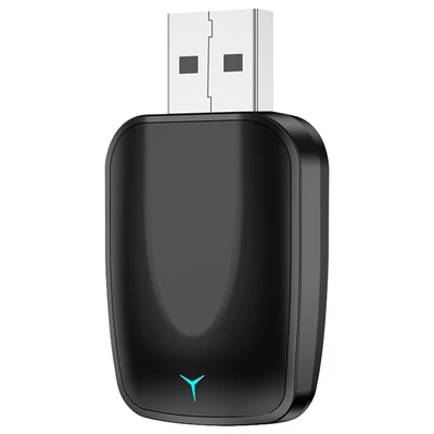 AB051E vezeték nélküli CarPlay adapter – Plug & Play Android Auto Box, osztott képernyő, hangvezérlés, Bluetooth 5.2 és WiFi 4 támogatással