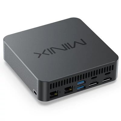 MINIX NGC N713 Mini PC, Intel Core i7-13620H, 32GB RAM, 1TB SSD, 4K kijelző támogatás, WiFi 6, Bluetooth 5.2, üzleti mini számítógép