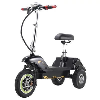 TWOFISH TF03 Elektromos Roller Levehető Üléssel – 350W, 48V/15Ah, 30km Hatótáv, Max. 28km/h - Narancs