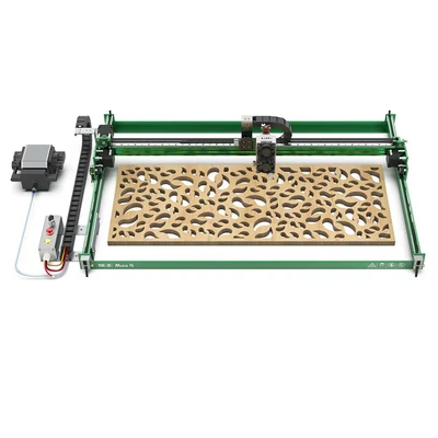 NEJE Max4 V2 E80 20W lézergravírozó és vágógép, motoros Z-tengely, 1000 mm/s sebesség, 750×460 mm munkaterület  