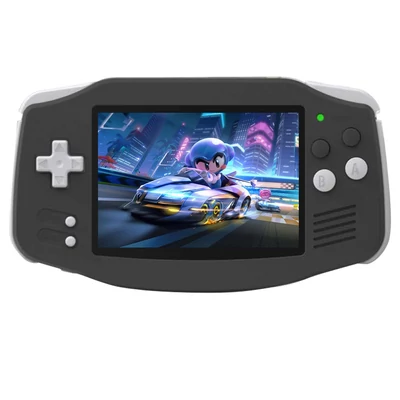 ANBERNIC RG34XX játékkonzol – 32GB+256GB, 11000+ retro játék, 3.4" IPS kijelző, Linux, 30+ emulátor, 7 órás akku - Fekete