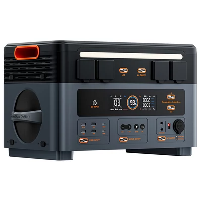Blackview Oscal PowerMax 2400 Pro hordozható erőmű – 2016Wh, 2400W LiFePO4 akkumulátor, gyors töltés, kültéri használatra