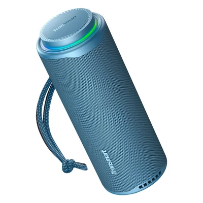 Tronsmart T8 hordozható kültéri Bluetooth hangszóró, 40W teljesítmény, 18 órás üzemidő - Kék