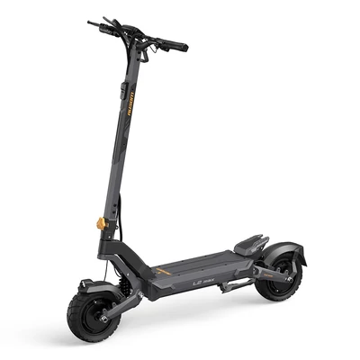 Ausom L2 Max elektromos roller, 2000W motor, 48V akkumulátor, 65 km/h sebesség, 90 km hatótáv, lengőkaros felfüggesztés, AirTag tartó