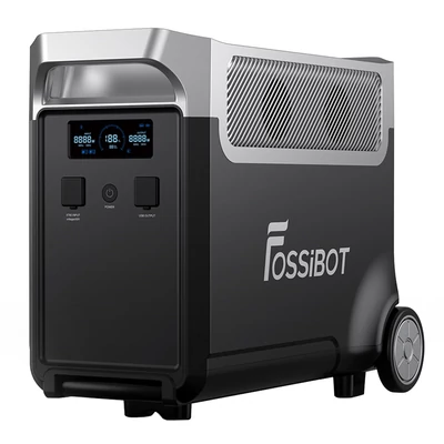 FOSSiBOT FB3840 bővítő akkumulátor, 3840Wh LiFePO4 akkucsomag F3600 Pro generátorhoz