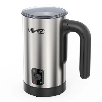 HiBREW M3A 4 az 1-ben tejhabosító – automata melegítő, hideg/meleg habosítás, 130ml hab, 300ml meleg tej kapacitás