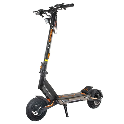 KuKirin T3 elektromos roller, 800W motor, 48V 15.6Ah akkumulátor, 10" kerék, 45km/h, 58km hatótáv, tárcsafék, négyrugós felfüggesztés