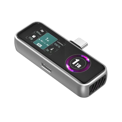 ZIKE Z791C USB-C mágneses tárhely iPhone 16/15 szériához – 512GB külső memória