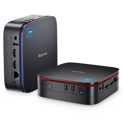 Blackview MP60 Mini PC, Intel N95, 16GB RAM, 1TB SSD, 4K HDMI, WiFi, Bluetooth, dupla kijelző, USB 3.0/2.0, LAN, audio kimenet