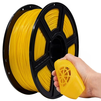 Flashforge rugalmas nyomtatószál 1kg Sárga﻿ – 3D nyomtatáshoz, tartós filament﻿