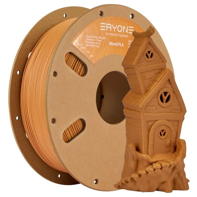 ERYONE Wood PLA 1kg nyomtatószál - Terrakotta fa hatású PLA filament