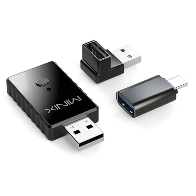MINIX CA505 2 az 1-ben vezetékes CP/AA – vezeték nélküli adapter
