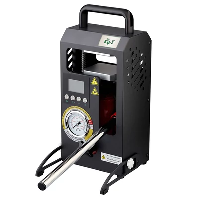 LTQ VAPOR KP-2 hőprés gép, 2 tonnás dupla fűtőlapos prés, állítható hőmérséklet-szabályozással