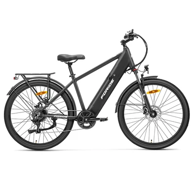 Foride Roamer 1 step-over elektromos kerékpár 250W, 36V 13Ah, 27,5”, 25 km/h, 100 km, tárcsafék, teleszkóp lockout, Shimano 7s